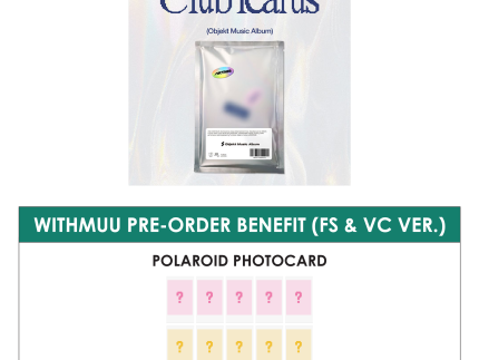 ARTMS 1ST MINI ALBUM - CLUB ICARUS (OBJEKT MUSIC ALBUM) + WITHMUU PHOTOCARD (FS & VC VER.)