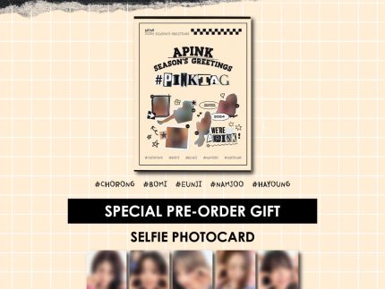 APINK 2024 SEASON'S GREETINGS - #PINKTAG + APPLEMUSIC PHOTOCARD