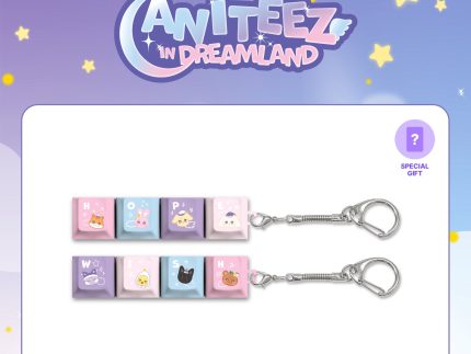 ATEEZ X ANITEEZ [ANITEEZ IN DREAMLAND] OFFICIAL MD - 08. KEY-CAP KEYRING