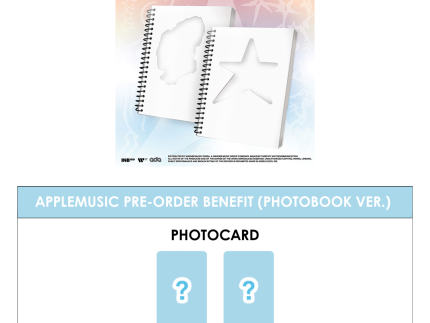 BAEKHYUN 5TH MINI ALBUM - ESSENCE OF REVERIE (PHOTOBOOK) + APPLEMUSIC PHOTOCARD