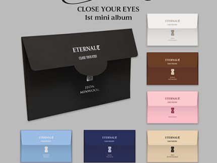 CLOSE YOUR EYES 1ST MINI ALBUM - ETERNALT (POCA ALBUM)