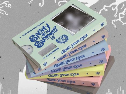 CLOSE YOUR EYES 2ND MINI ALBUM - SNOWY SUMMER (ID CARD VER.)