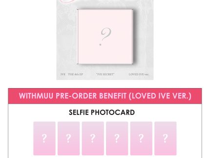 IVE 3RD EP ALBUM - IVE SECRET (LOVED IVE VER.) + WITHMUU PHOTOCARD