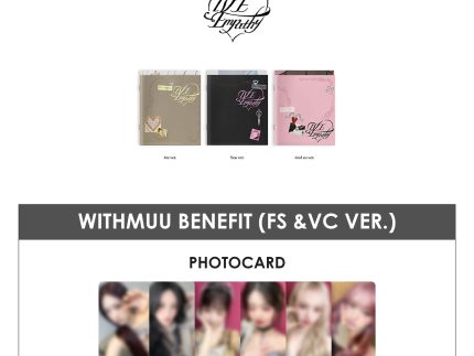 IVE 3RD EP ALBUM - IVE EMPATHY (STANDARD VER.) + WITHMUU PHOTOCARD (FS & VC VER.)