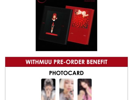 JENNIE 1ST STUDIO ALBUM - RUBY (PHOTOBOOK VER.) + WITHMUU PHOTOCARD