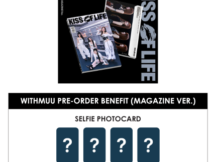 KISS OF LIFE 4TH MINI ALBUM - 224 (MAGAZINE VER.) + WITHMUU PHOTOCARD