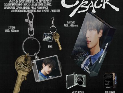 MINHO 1ST ALBUM - CALL BACK (KEYRING VER.)