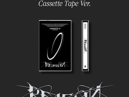 MONSTA X 12TH MINI ALBUM - REASON (CASSETTE TAPE VER.)