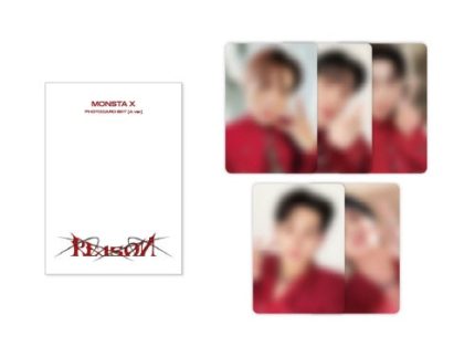 MONSTA X POP-UP STORE [REASON] OFFICIAL MD - 03. PHOTOCARD SET (A VER.)