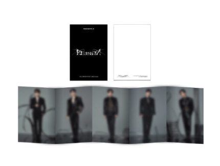 MONSTA X POP-UP STORE [REASON] OFFICIAL MD - 05. ACCORDION POST CARD (A VER.)