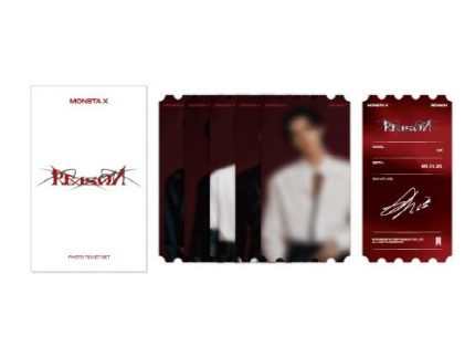 MONSTA X POP-UP STORE [REASON] OFFICIAL MD - 02. PHOTO TICKET SET