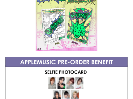 NEXZ 2ND MINI ALBUM - O-RLY? + APPLEMUSIC PHOTOCARD