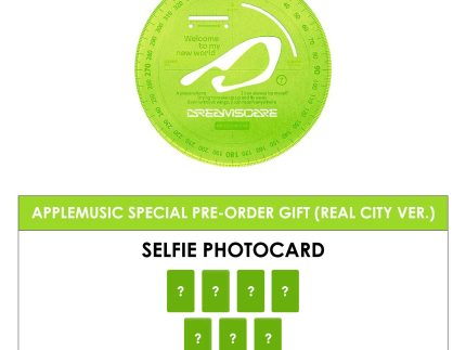 NCT DREAM 4TH ALBUM - DREAMSCAPE (REAL CITY VER.) + APPLEMUSIC PHOTOCARD