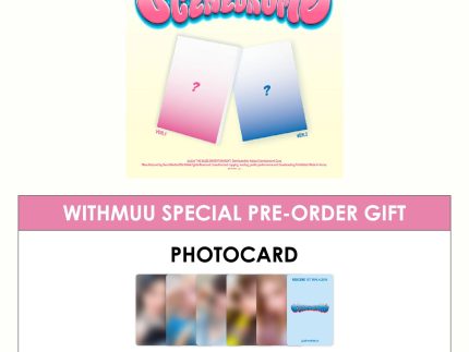 RESCENE 1ST MINI ALBUM - SCENEDROME + WITHMUU PHOTOCARD