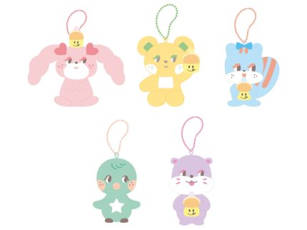 RED VELVET X KNOTTED [SWEET DREAMS] POP-UP STORE OFFICIAL MD - 01. MINI PLUSH KEYRING