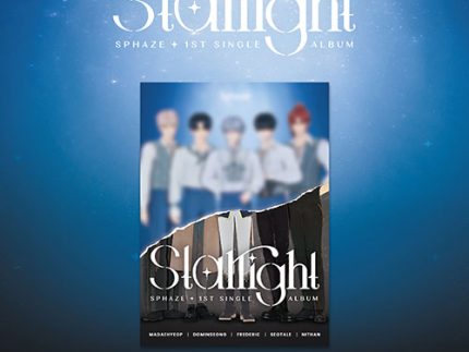 SPHAZE 1ST SINGLE ALBUM - STARLIGHT