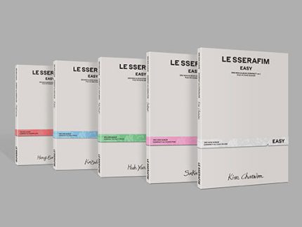 LE SSERAFIM 3RD MINI ALBUM - EASY (COMPACT VER.)