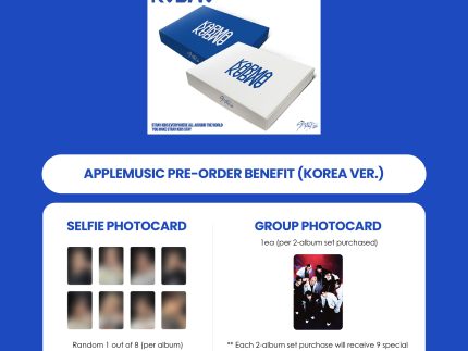 STRAY KIDS 4TH ALBUM - KARMA (KOREA VER.) + APPLEMUSIC PHOTOCARD