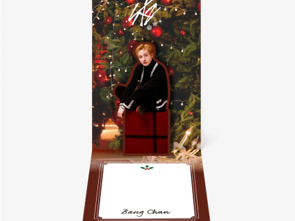 STRAY KIDS XMAS POPUP STORE 2023 OFFICIAL MD - 05. POPUP POST CARD