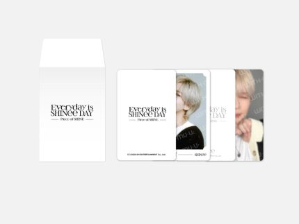 SHINEE 'EVERYDAY IS SHINEE DAY' OFFICIAL MD - 04. RANDOM TRADING CARD SET