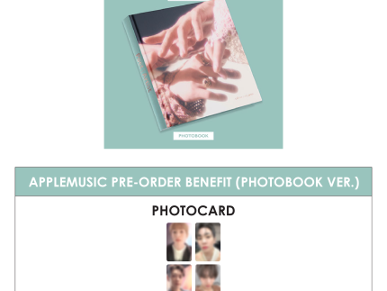 SHINEE SINGLE ALBUM - POET | ARTIST (PHOTOBOOK VER.) + APPLEMUSIC PHOTOCARD