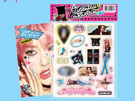SEULGI (RED VELVET) 2ND MINI ALBUM - ACCIDENTALLY ON PURPOSE (STICKER VER.)