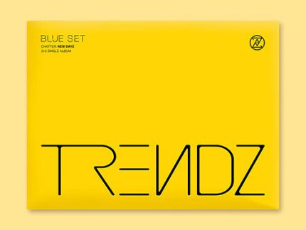 TRENDZ 2ND SINGLE ALBUM - BLUE SET CHAPTER. NEW DAYZ