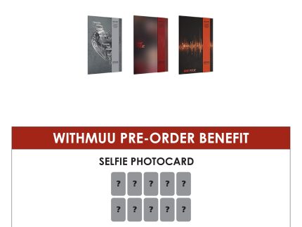 TREASURE 3RD MINI ALBUM - LOVE PULSE + WITHMUU PHOTOCARD