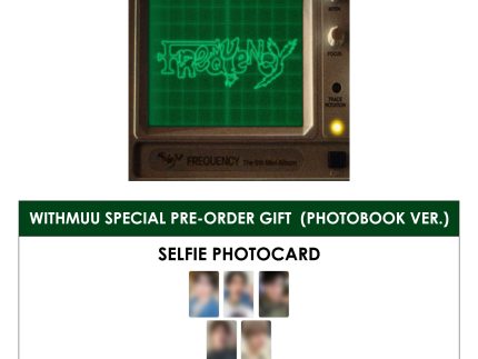 WAYV 6TH MINI ALBUM - FREQUENCY (PHOTOBOOK VER.) + WITHMUU PHOTOCARD