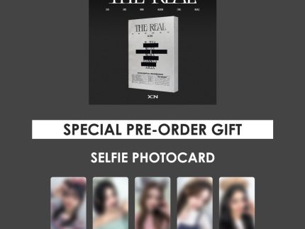 X:IN 2ND MINI ALBUM - THE REAL + APPLEMUSIC PHOTOCARD