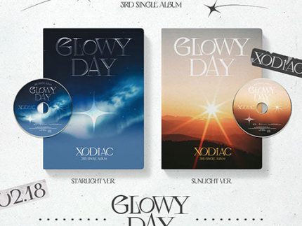 XODIAC 3RD SINGLE ALBUM - GLOWY DAY