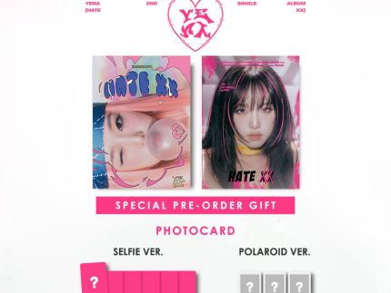 YENA 2ND SINGLE ALBUM - HATE XX