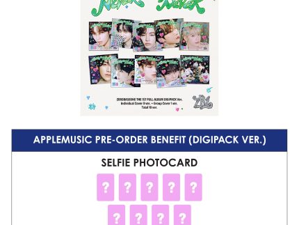 ZEROBASEONE 1ST ALBUM - NEVER SAY NEVER (DIGIPACK VER.) + APPLEMUSIC PHOTOCARD