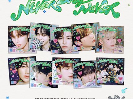 ZEROBASEONE 1ST ALBUM - NEVER SAY NEVER (DIGIPACK VER.) + WITHMUU PHOTOCARD (LD VER.) (PRE-ORDER)